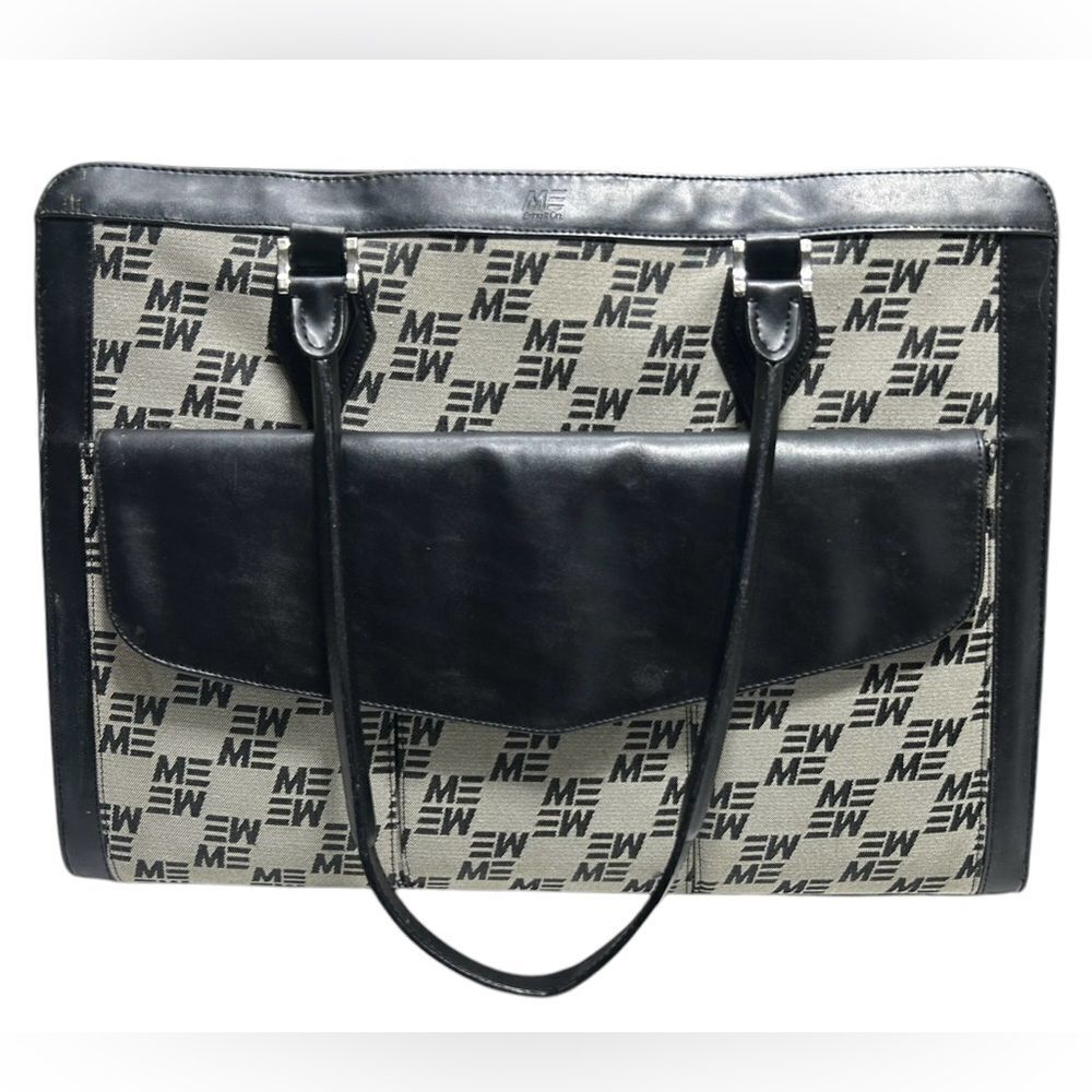 Mobile Edge Large Geneva Jacquard Laptop Tote Bag Pockets Storage Carrying Case